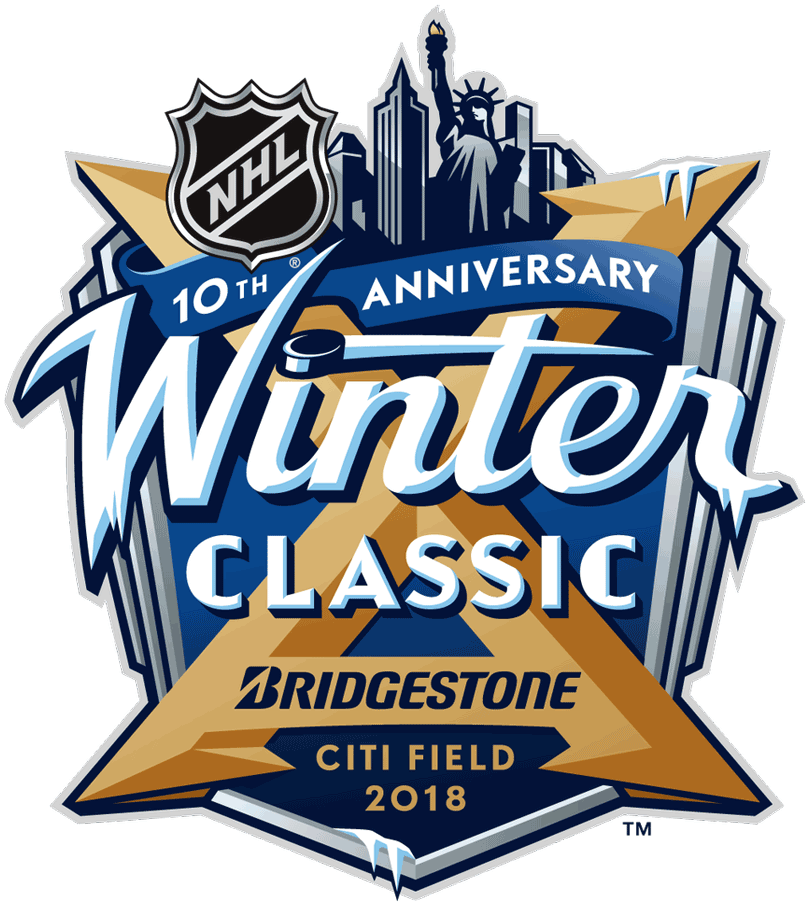 NHL Winter Classic 2017-2018 Logo vinyl decal